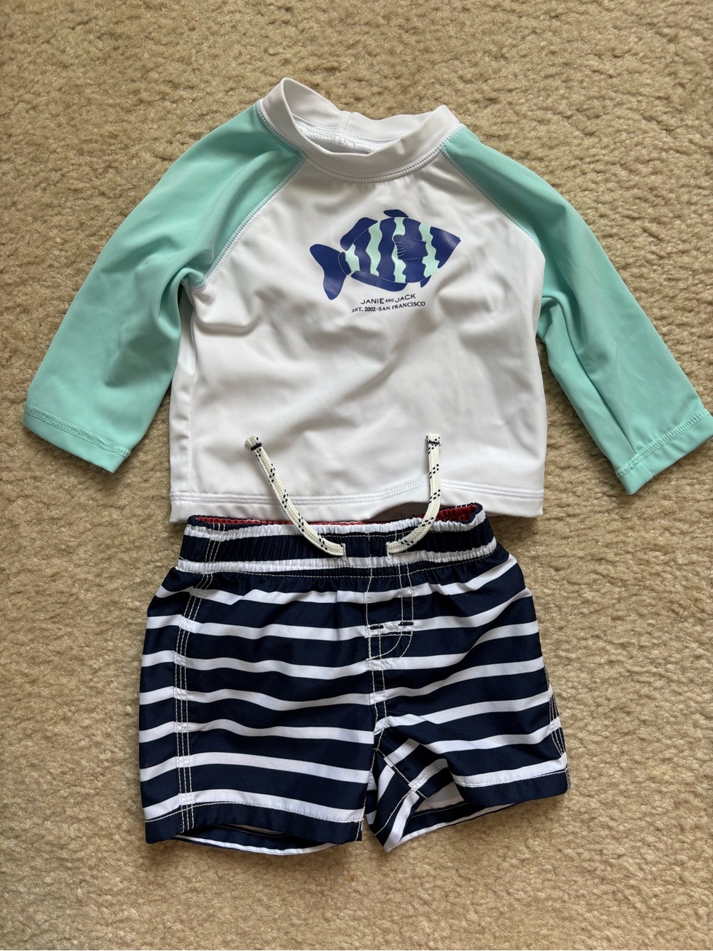 3-6 Month Janie and Jack/Baby Gap Swim Set